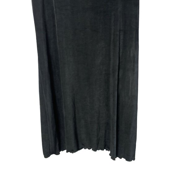 Vintage Y2K Chico's Travelers A-Line Midi Dress Size 3 (US XL) Black - Picture 3 of 7